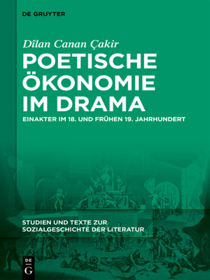 cover image of Poetische Ökonomie im Drama